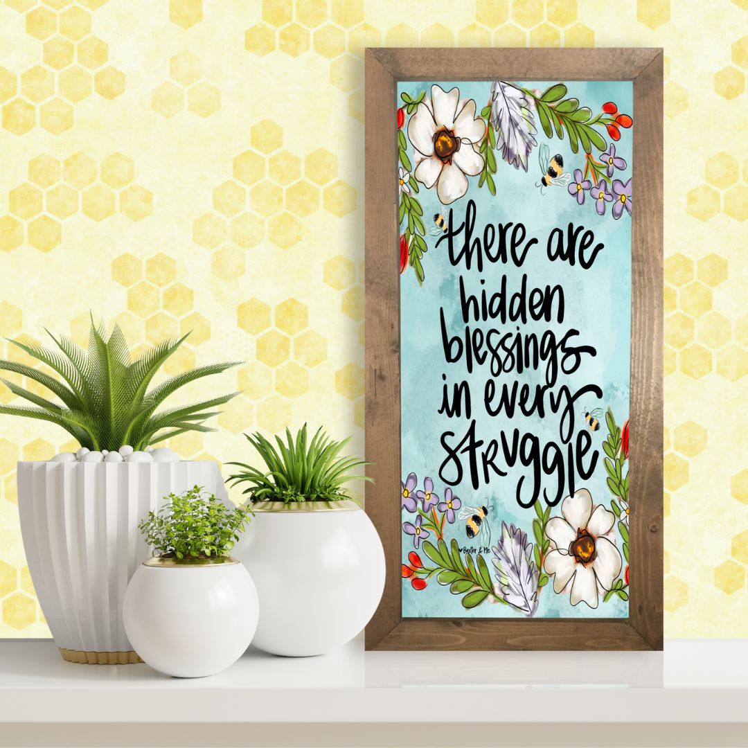 Hidden Blessings Framed Art