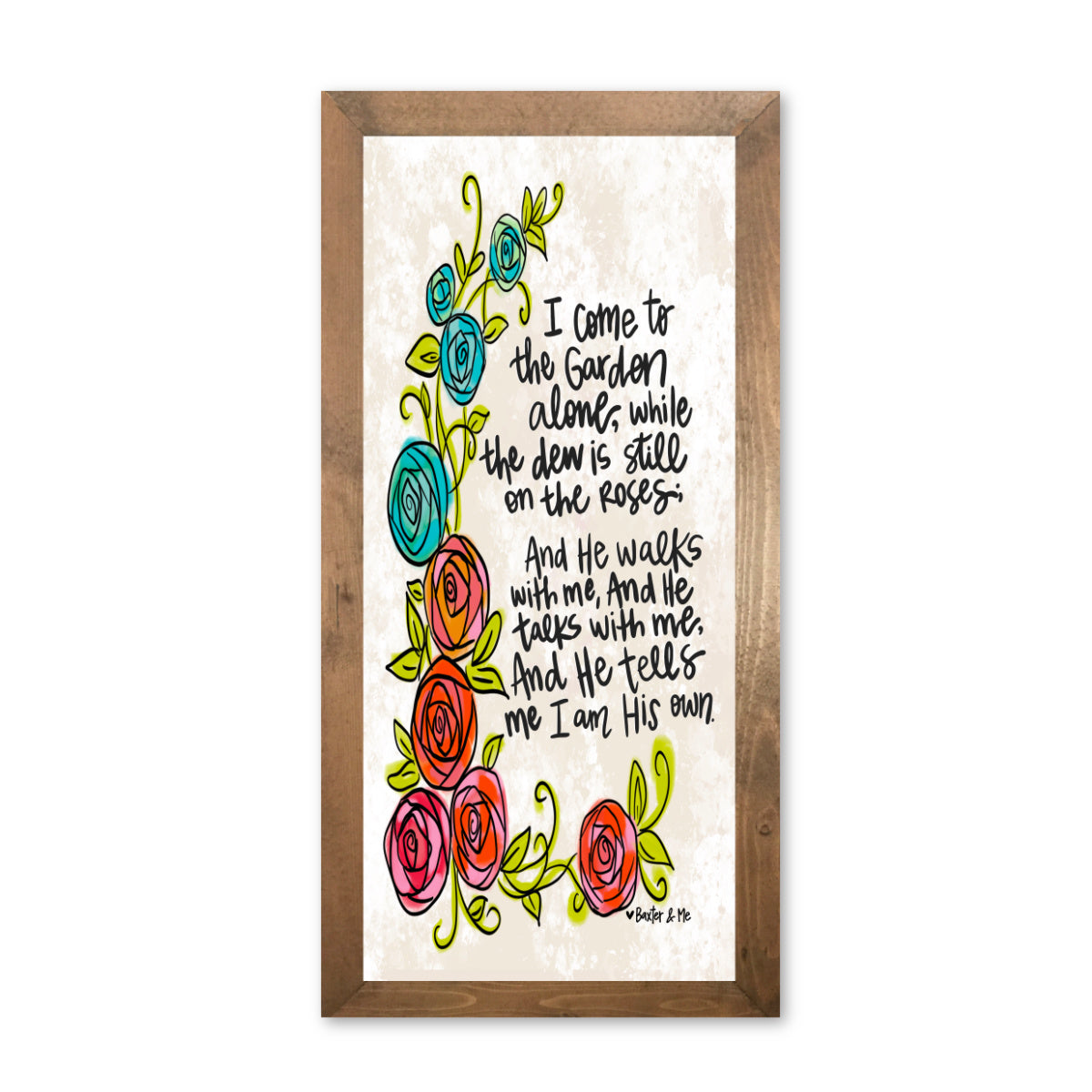 Dew on the Roses Framed Art