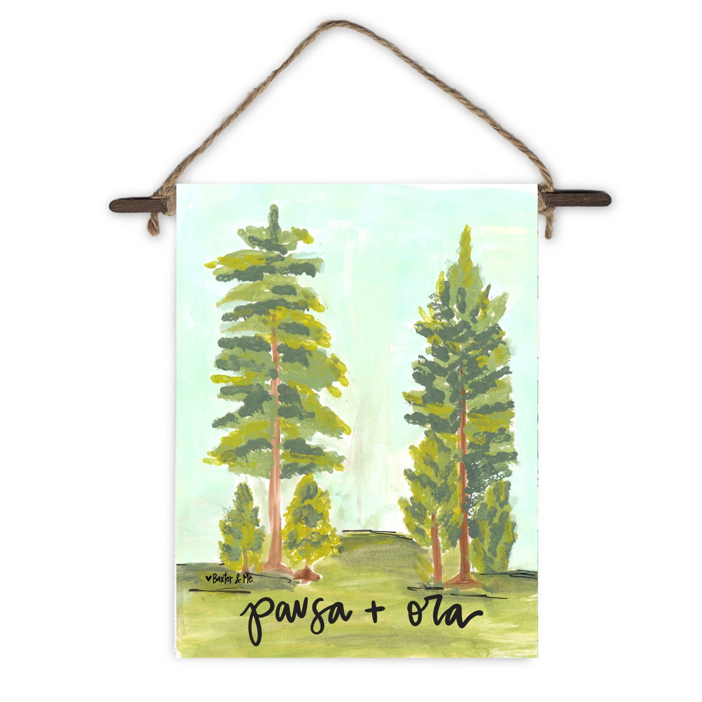 Pausa + Ora Mini Wall Hanging