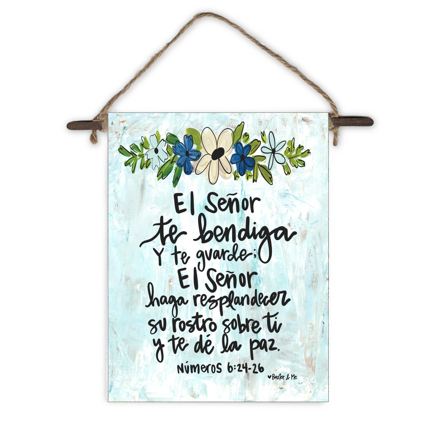 El Señor te bendiga Mini Wall Hanging