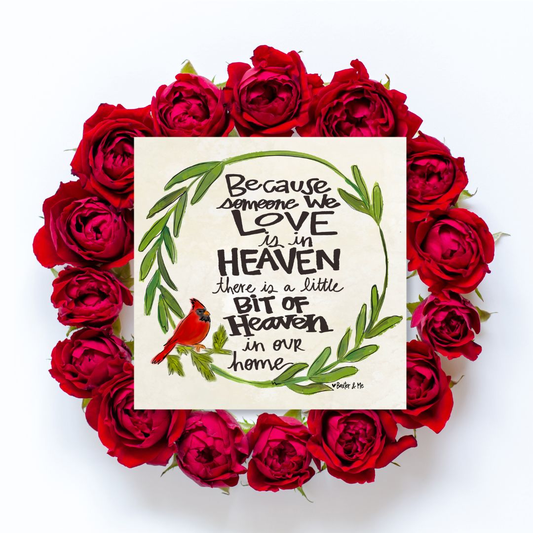 Heaven Cardinal Wrapped Canvas