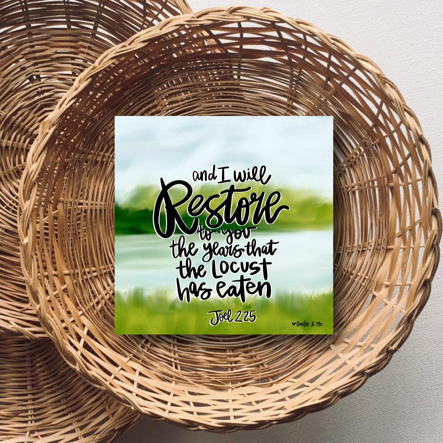Restore the Years Wrapped Canvas