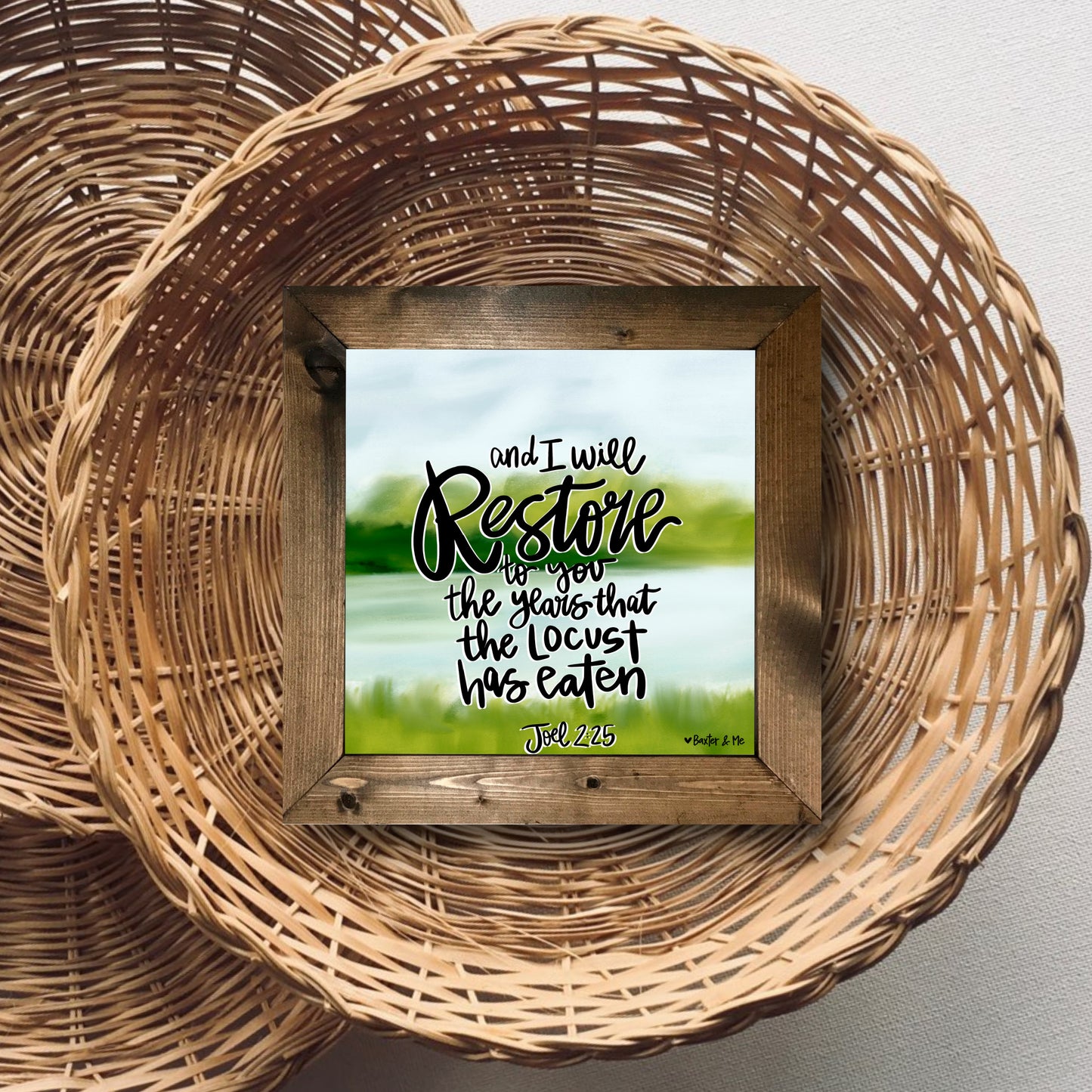 Restore the Years Framed Art