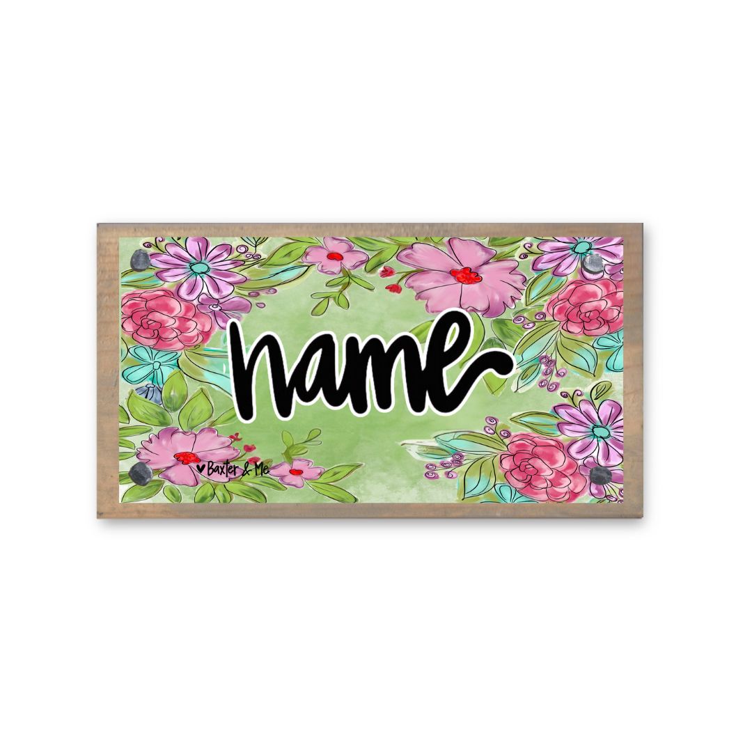 Gigi Floral Happy Block