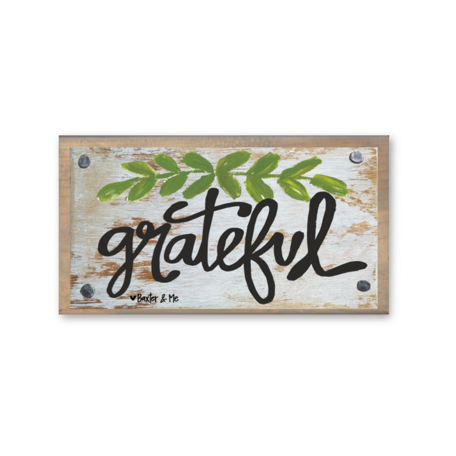 Grateful Happy Block