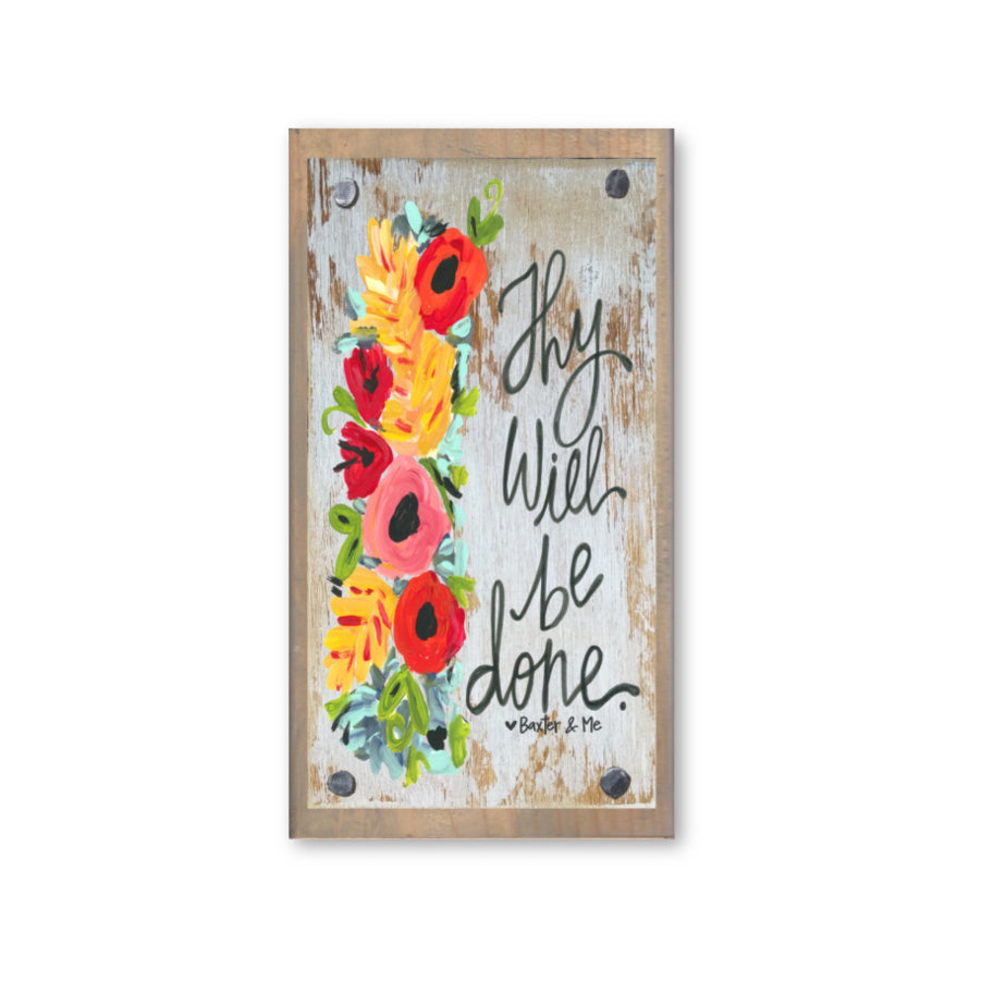 Thy Will be Done Happy Block