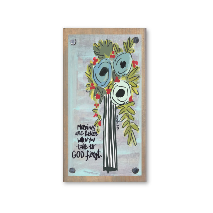 Morning With God Happy Block