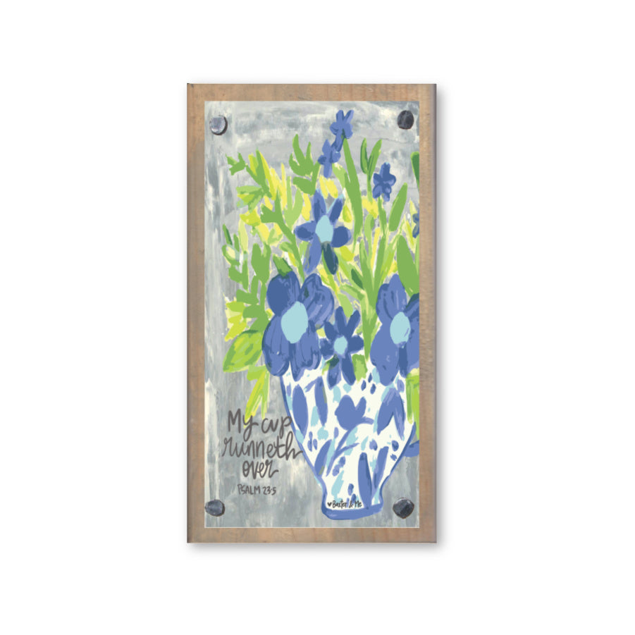 My Cup Runneth Happy Block