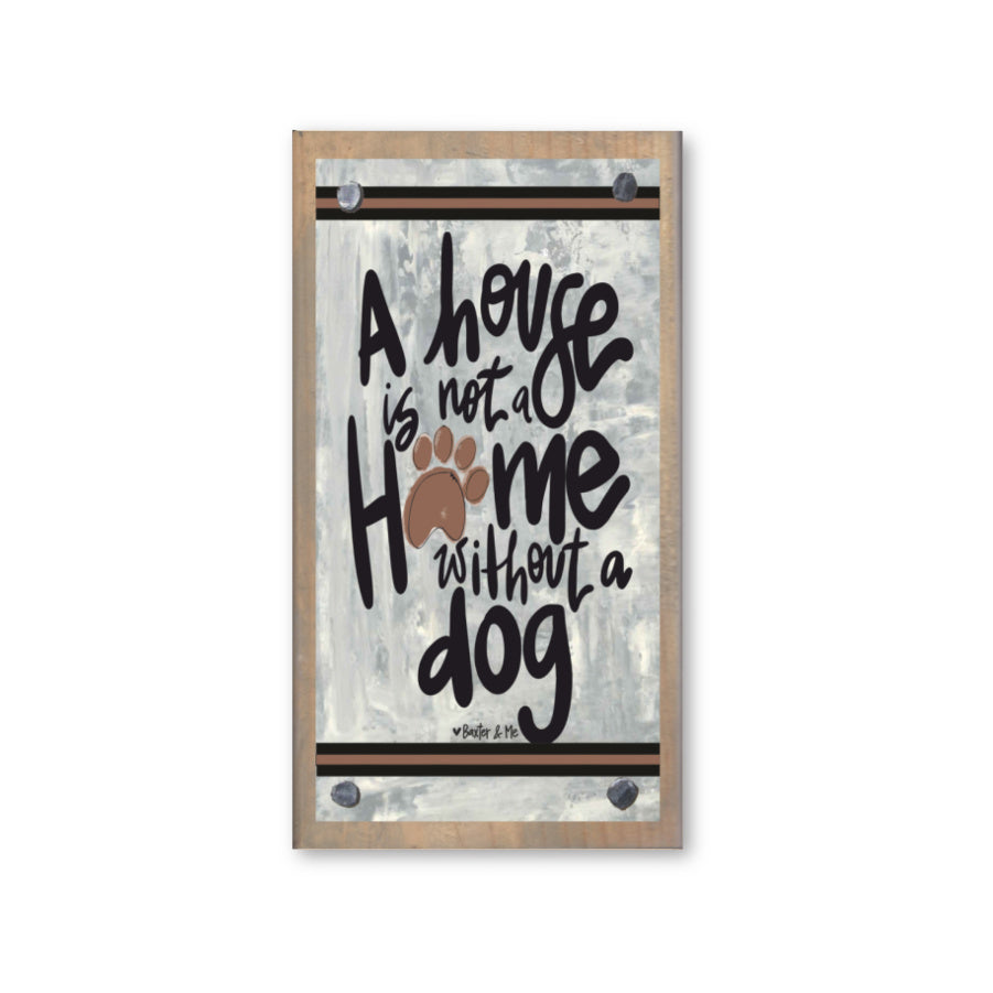 Dog Home Happy Block