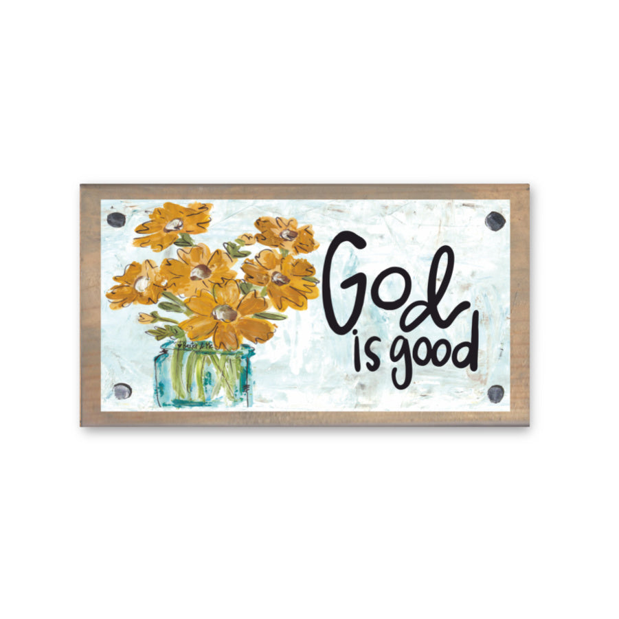 God is Good Happy Block