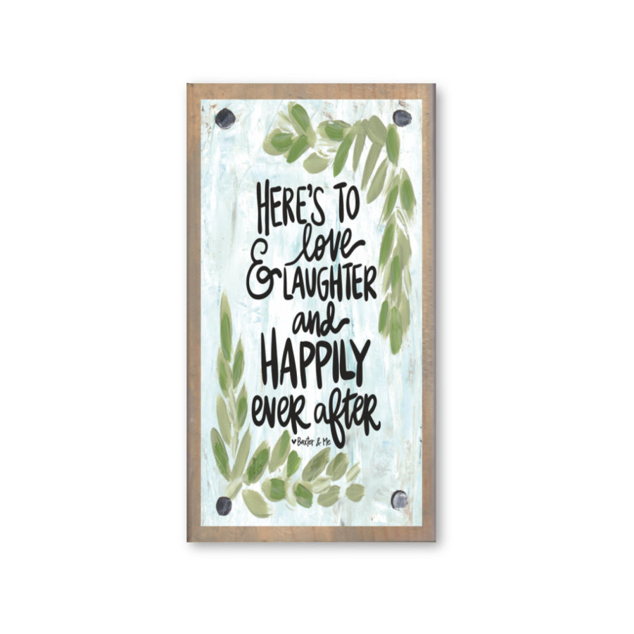 Happily Ever After Happy Block