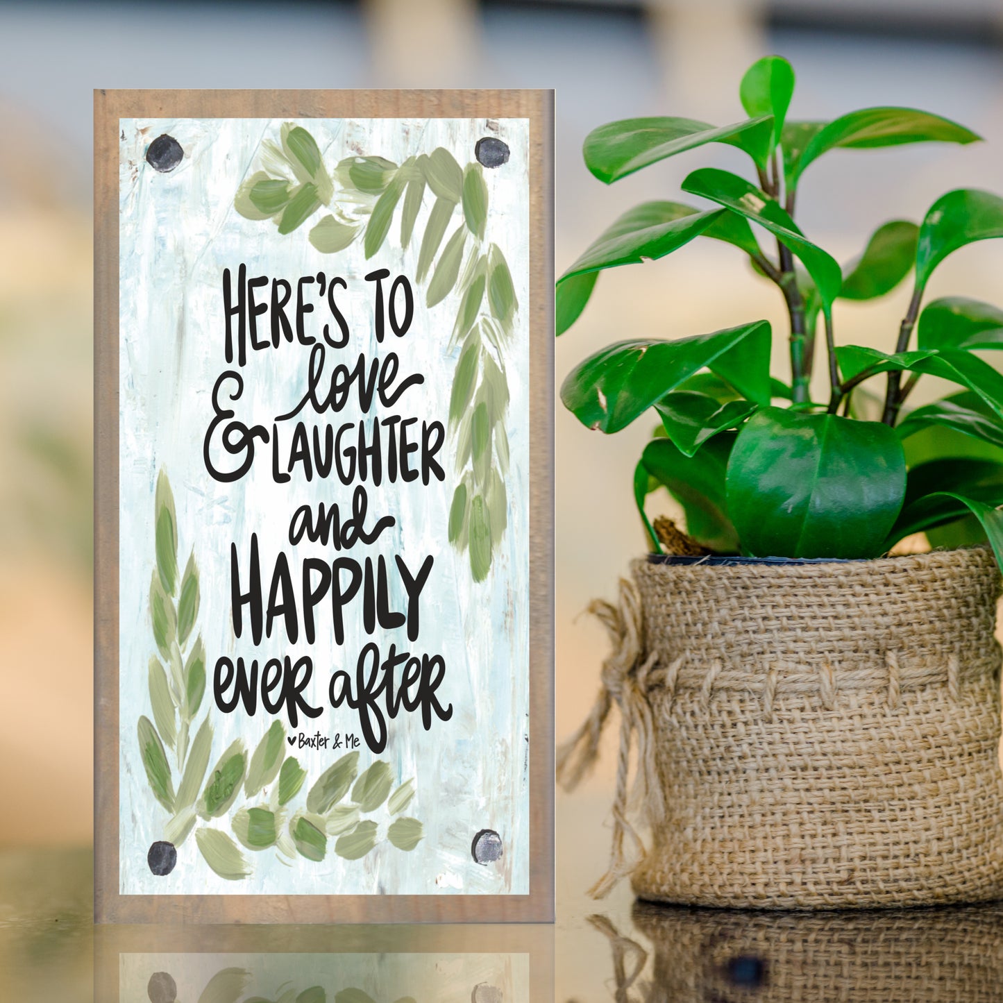 Happily Ever After Happy Block