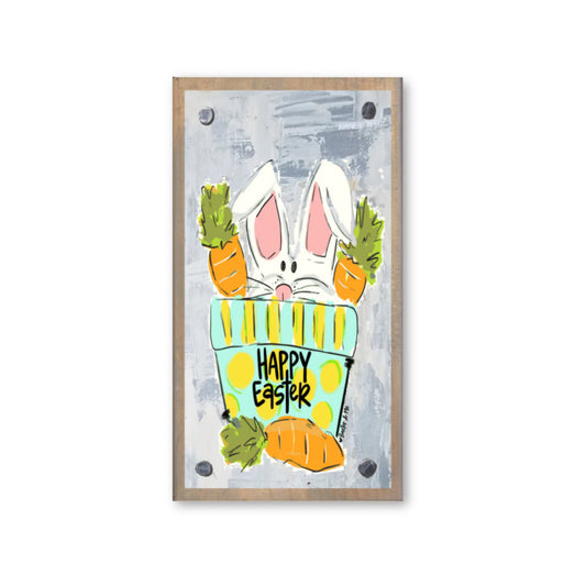 Happy Easter (Carrots) Happy Block