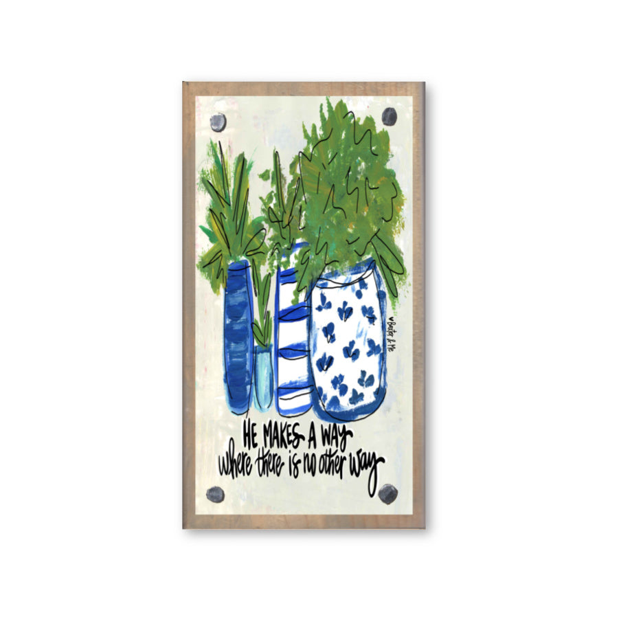 He Makes a Way Happy Block