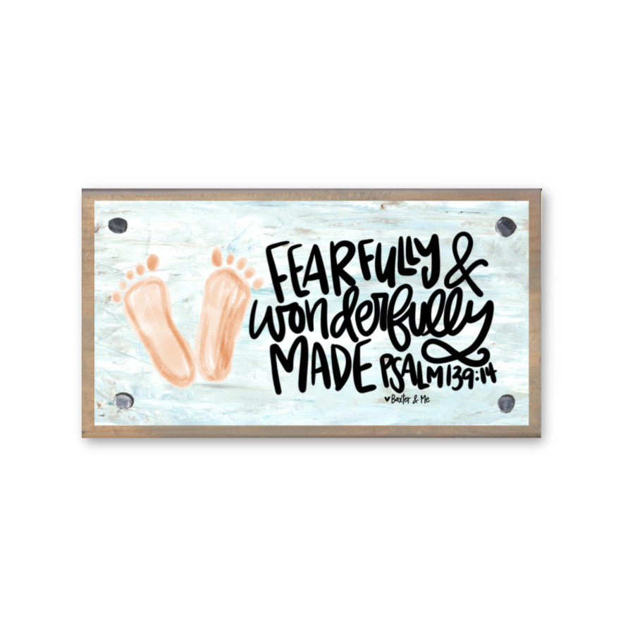 Fearfully & Wonderfully Made Happy Block