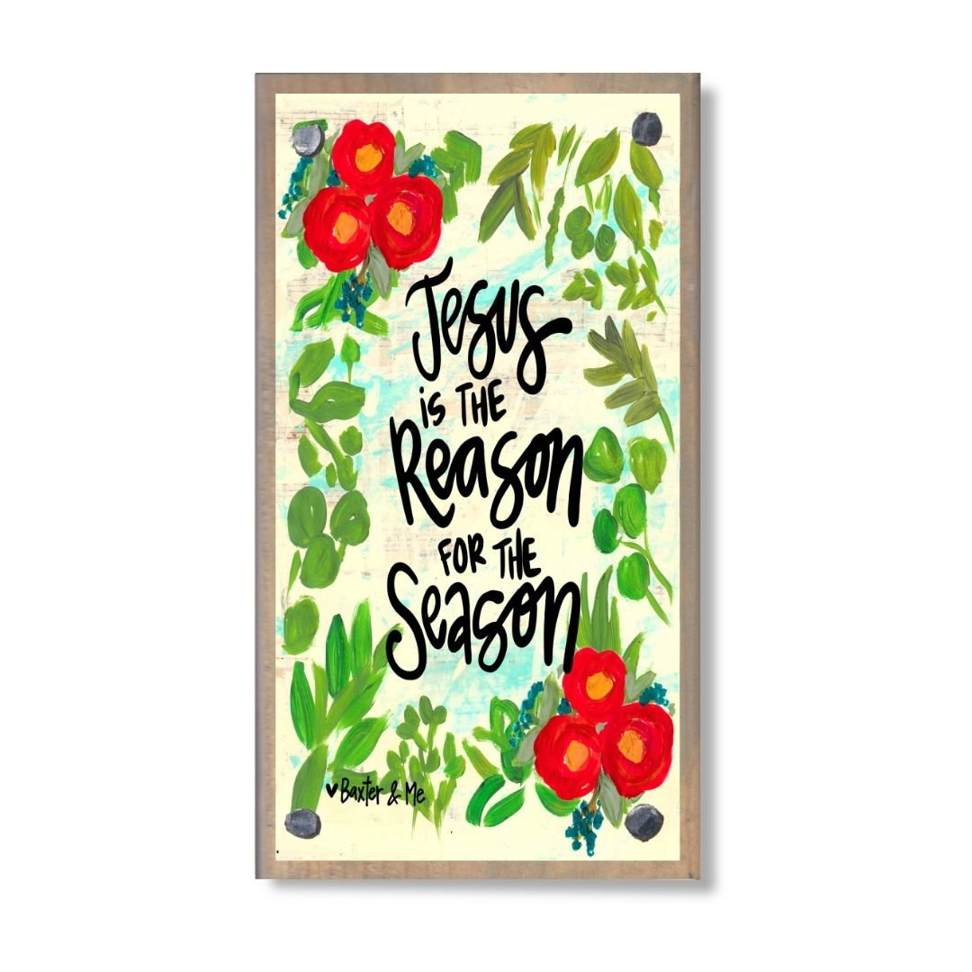 Jesus is the Reason Happy Block