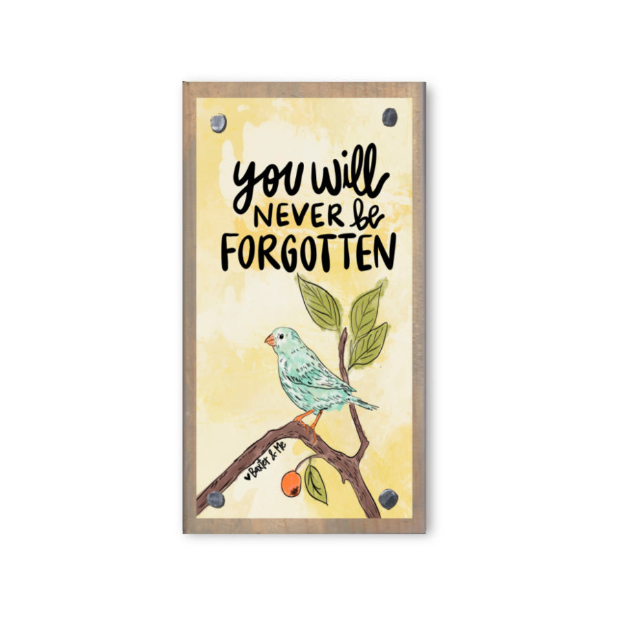 Never Forgotten Happy Block