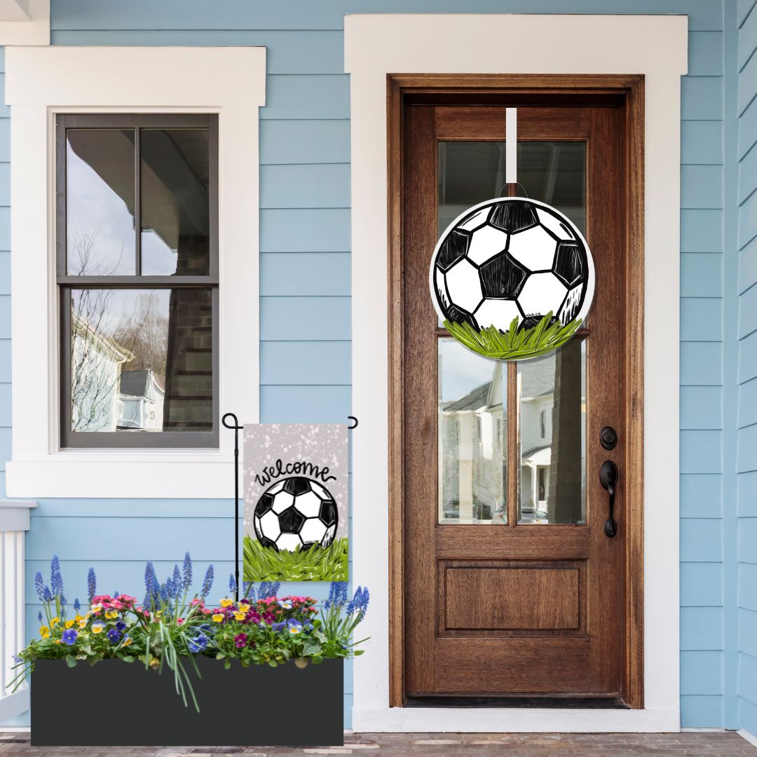 Soccer Ball Door Hanger