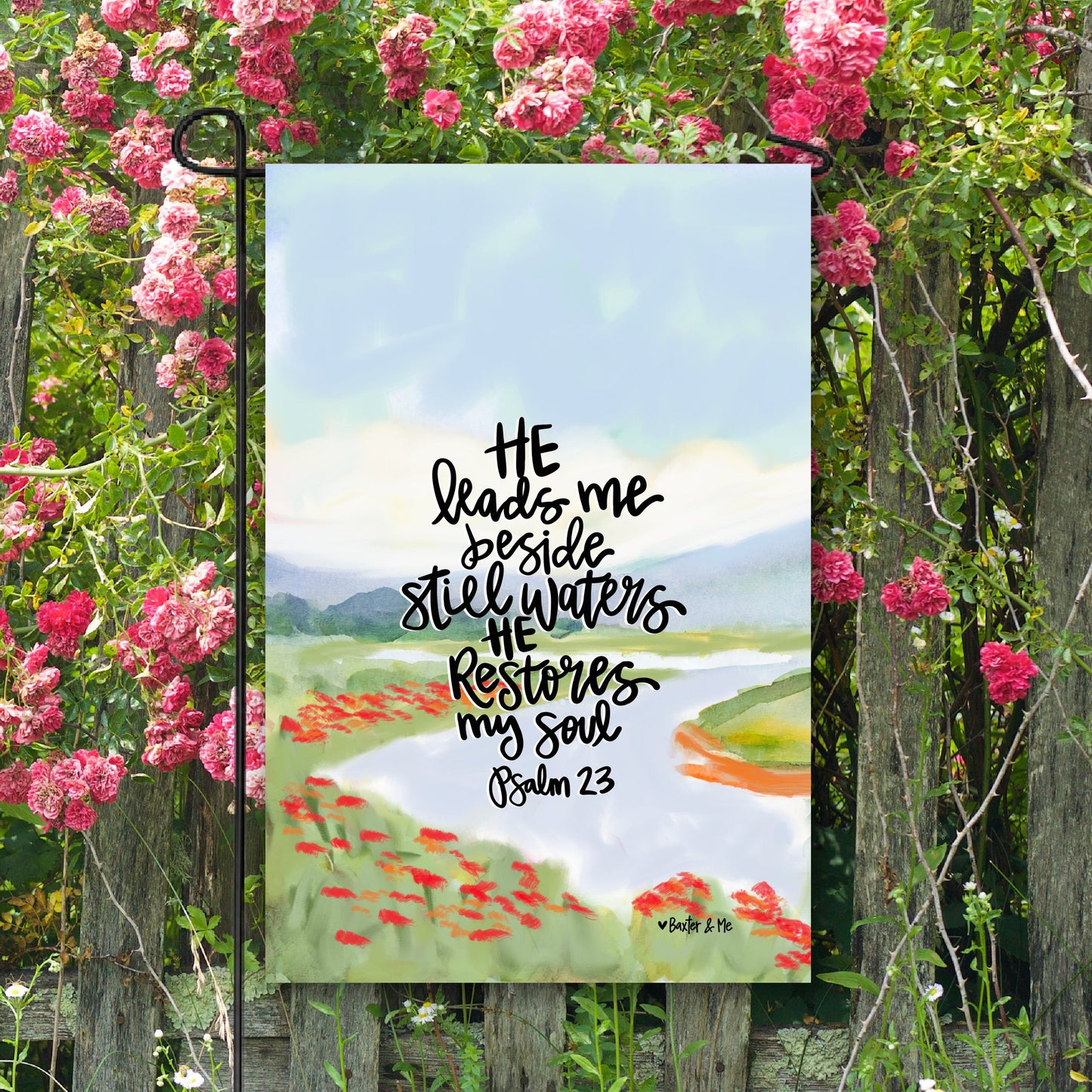 Still Waters Garden Flag