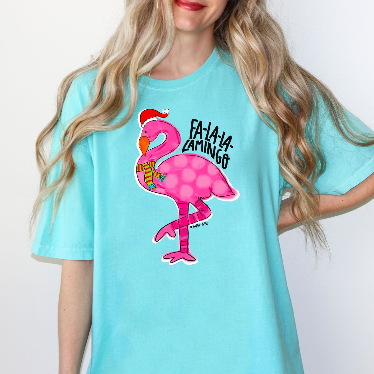 Christmas Flamingo T-Shirt