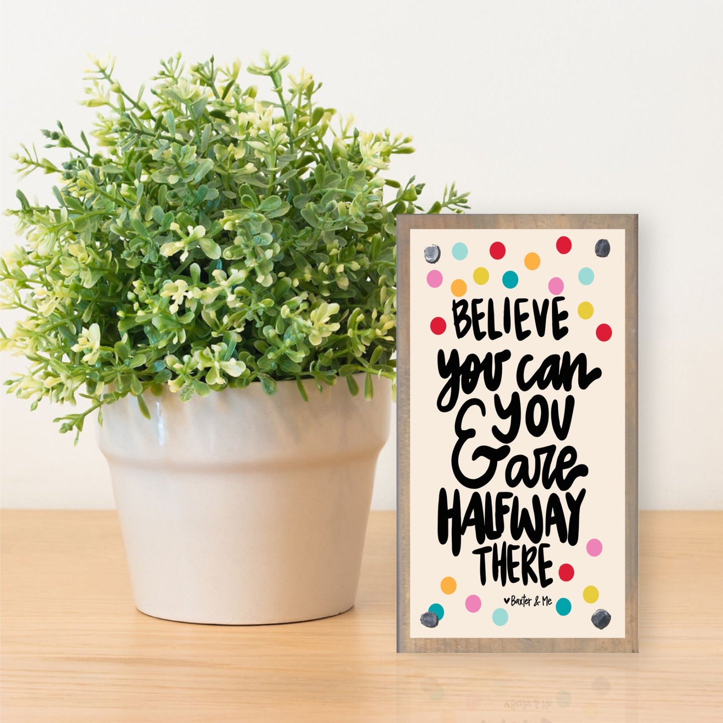 Believe You Can Happy Block