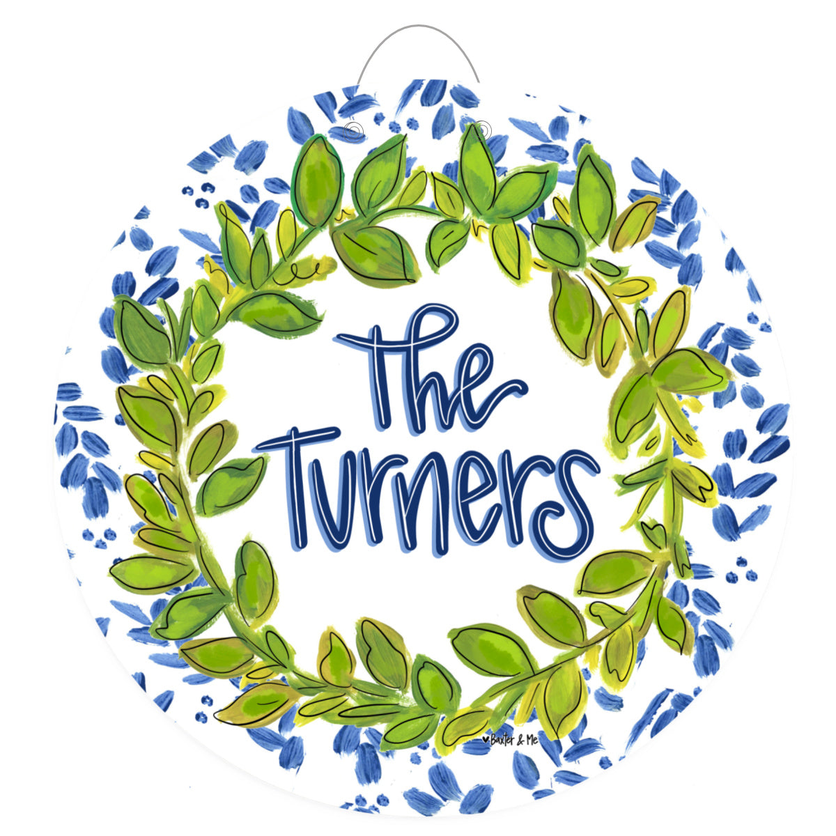 Willow & Green Welcome Door Hanger