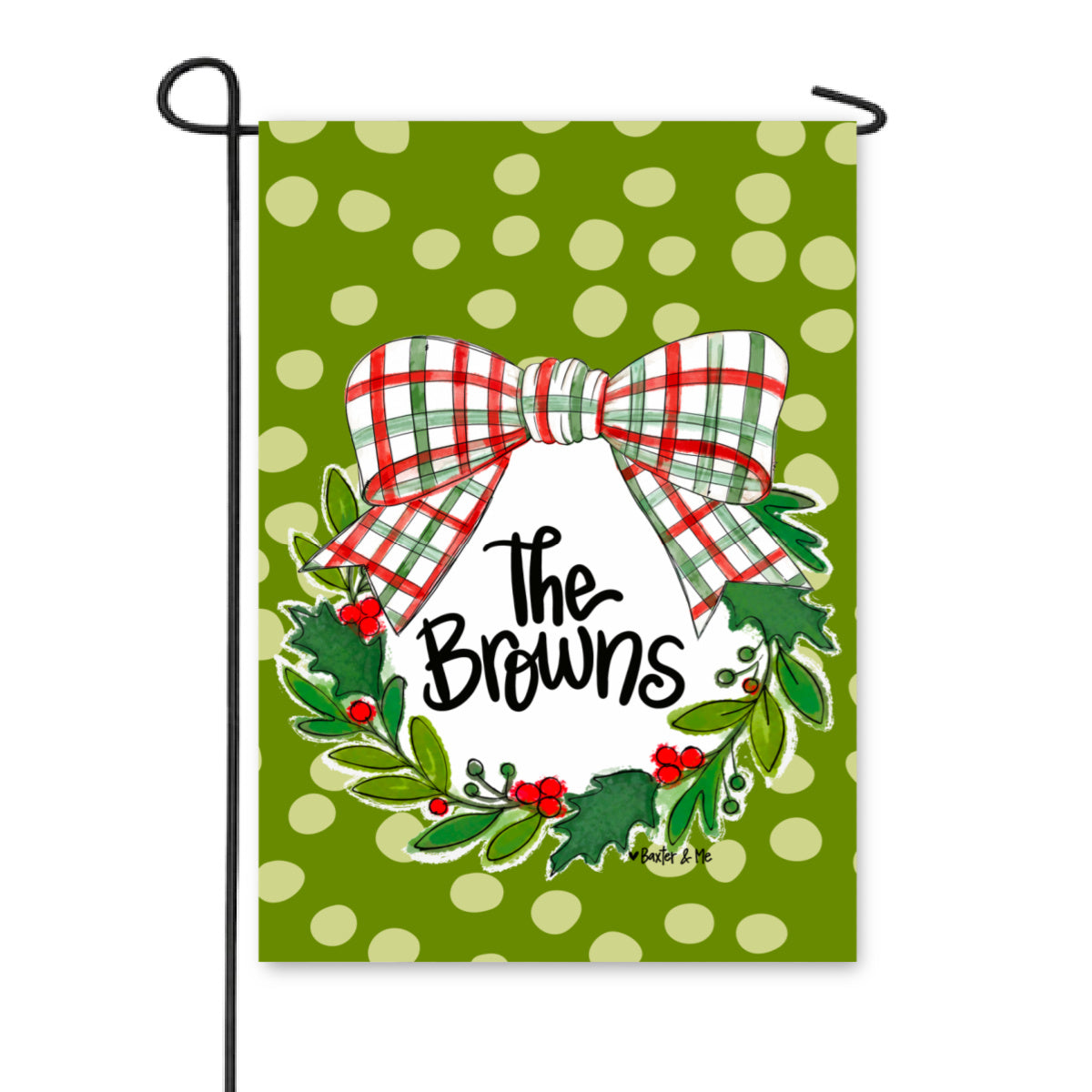 Jesus is the Reason Wreath Garden Flag