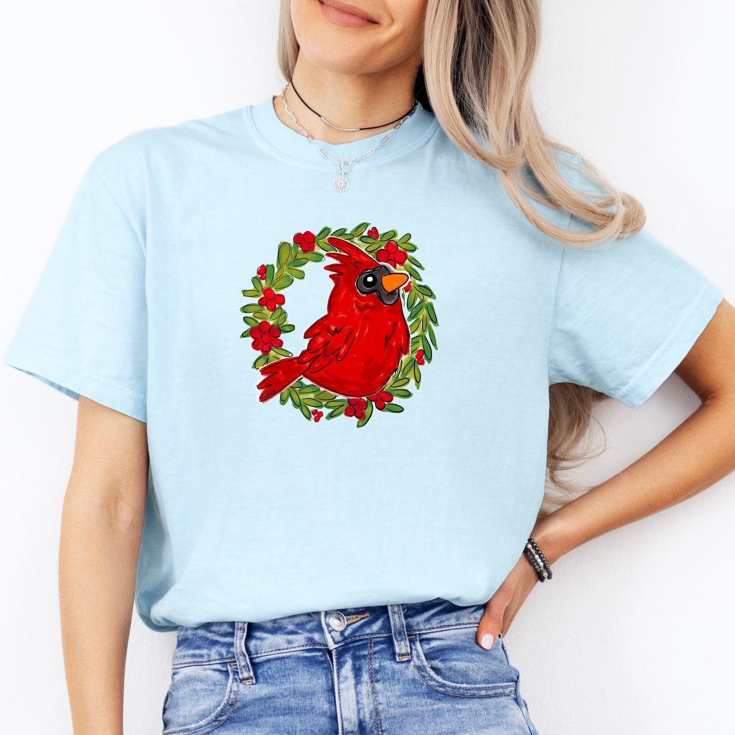 Christmas Cardinal T-Shirt