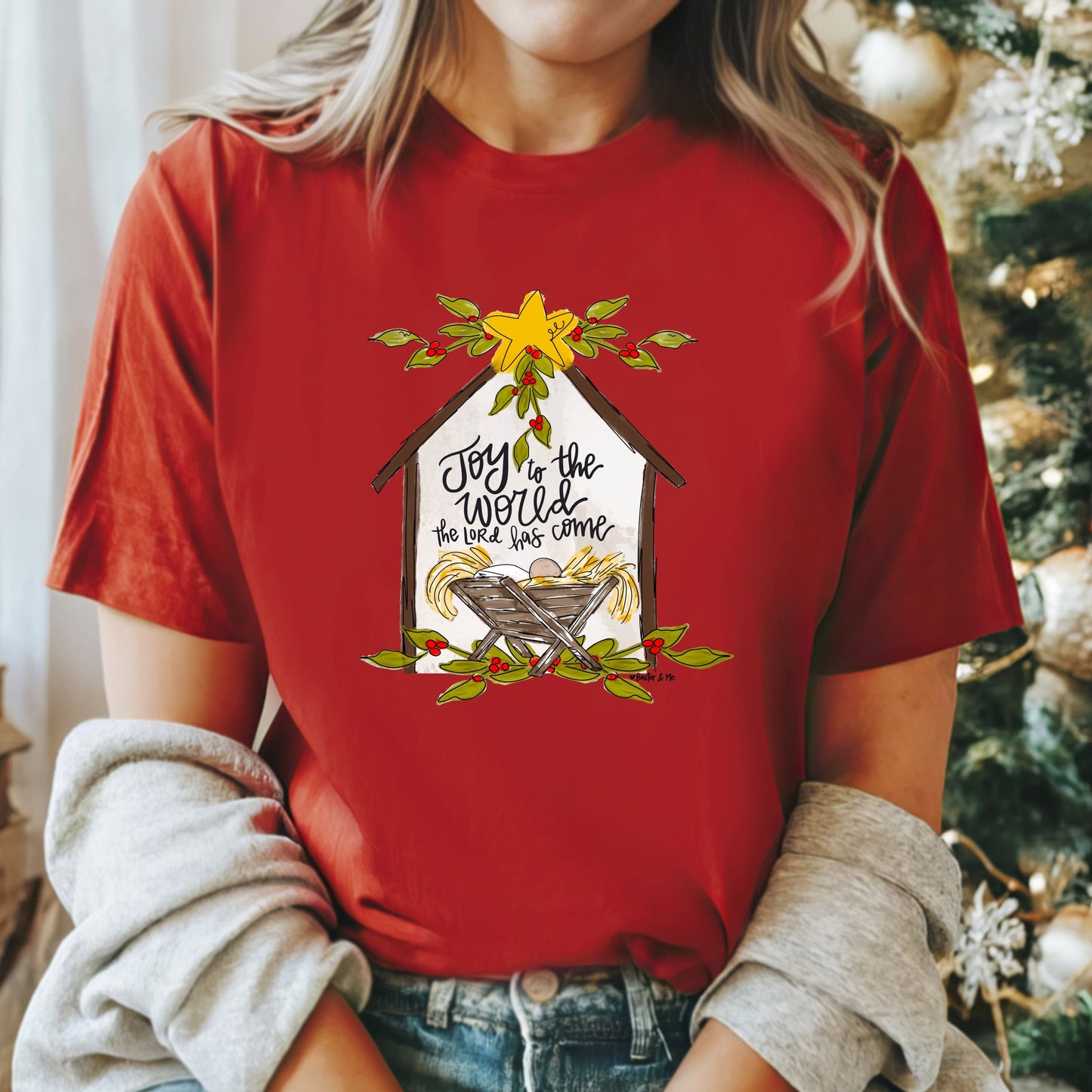 Joy to the World Star Manger T-Shirt