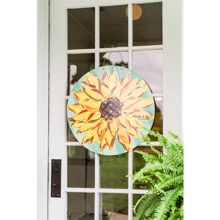 Sunflower Door Hanger
