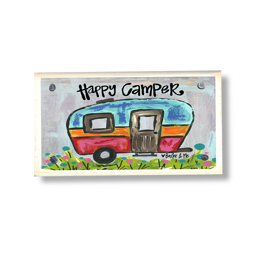 Happy Camper Happy Block