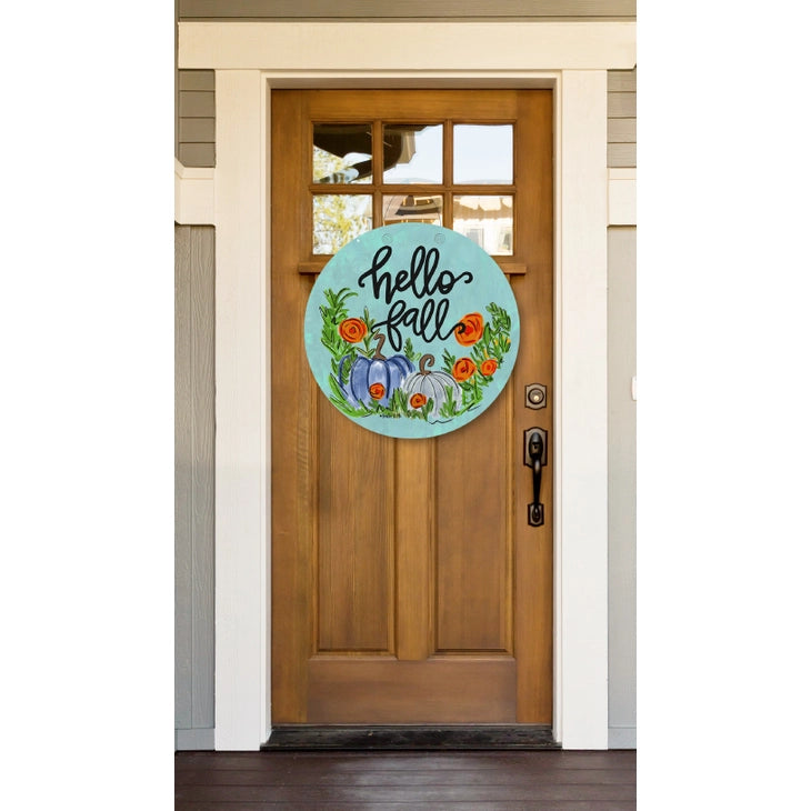 Hello Fall Door Hanger
