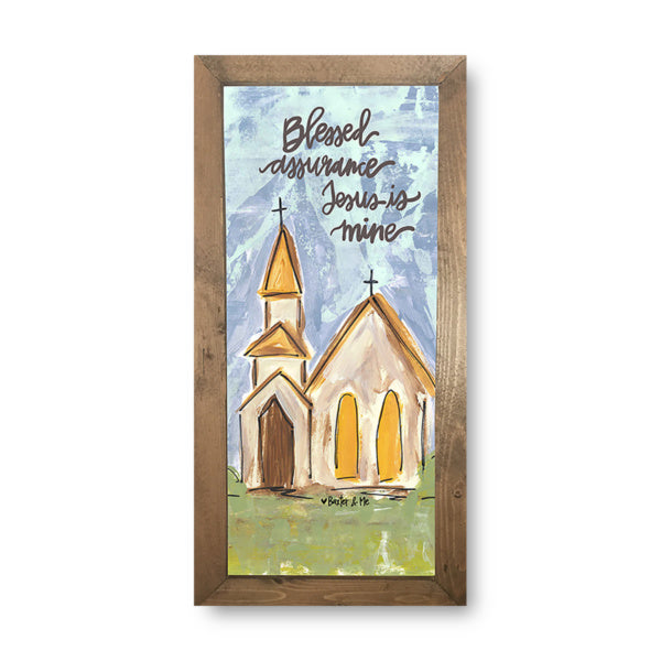 Blessed Assurance - Framed Art