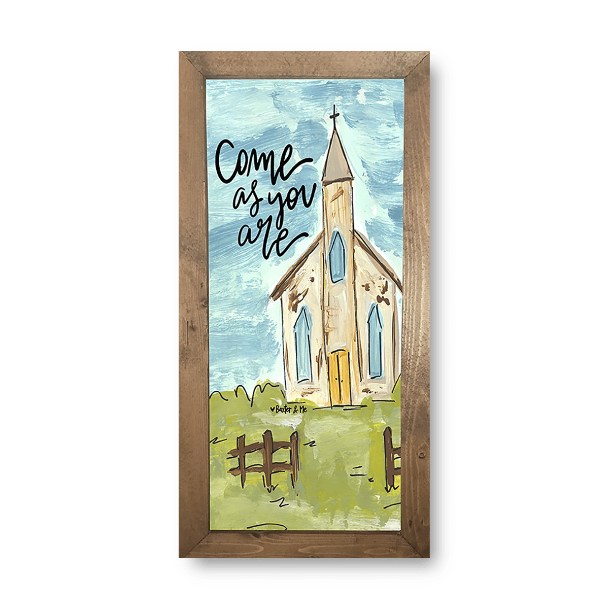 Come As You Are - Framed Art