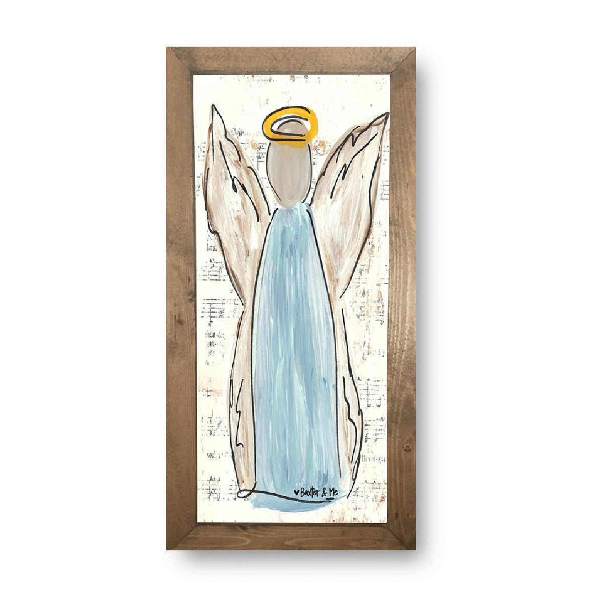 Blue Angel - Framed Art