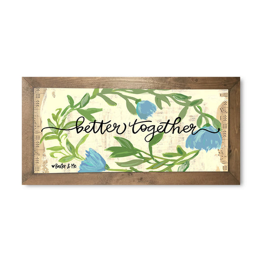 Better Together - Framed Art