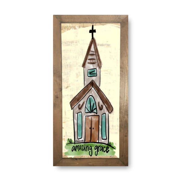 Amazing Grace Church Framed Art
