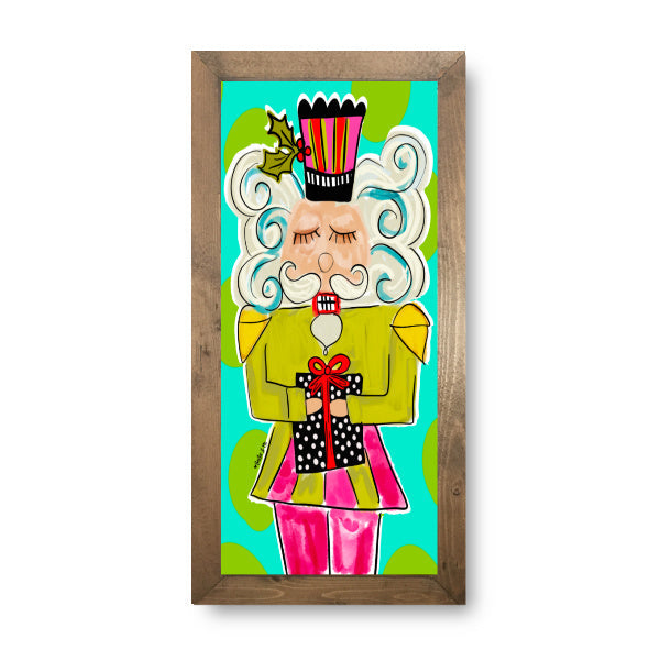 Funky Nutcracker Framed Art