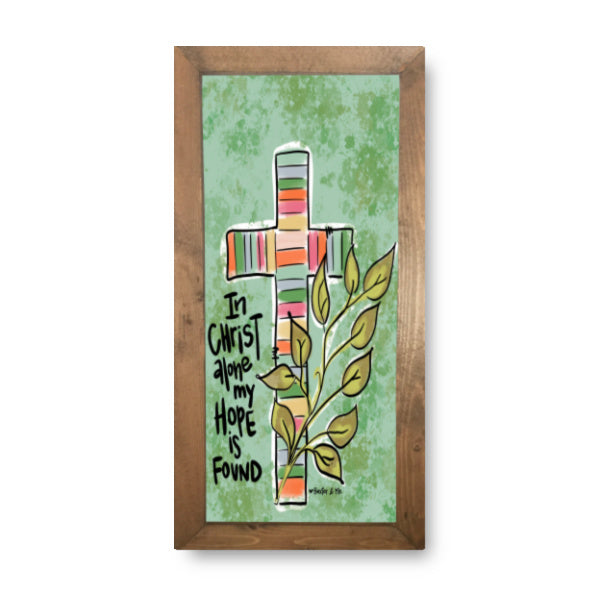 In Christ Alone Framed Art