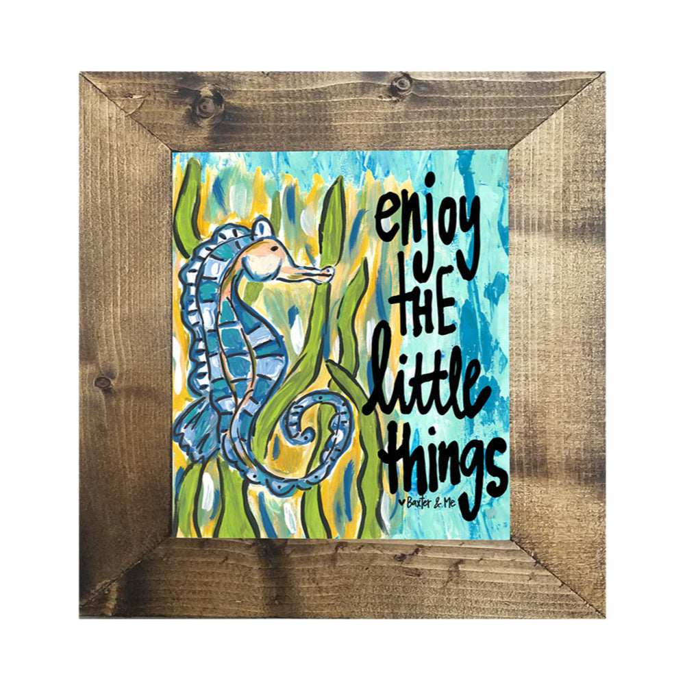 Sea Horse - Framed Art