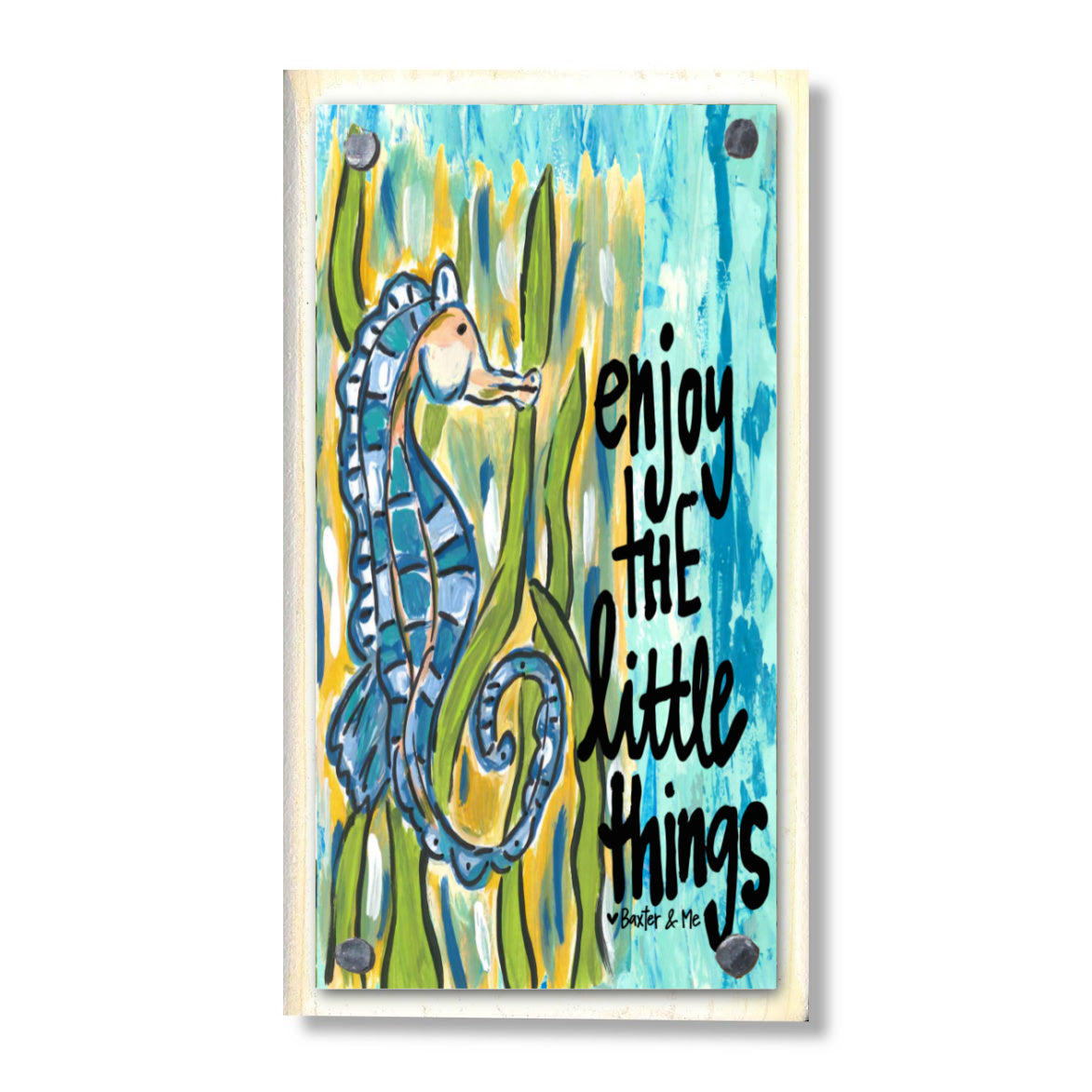 Sea Horse Happy Block