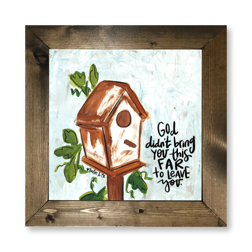 Birdhouse Framed Art