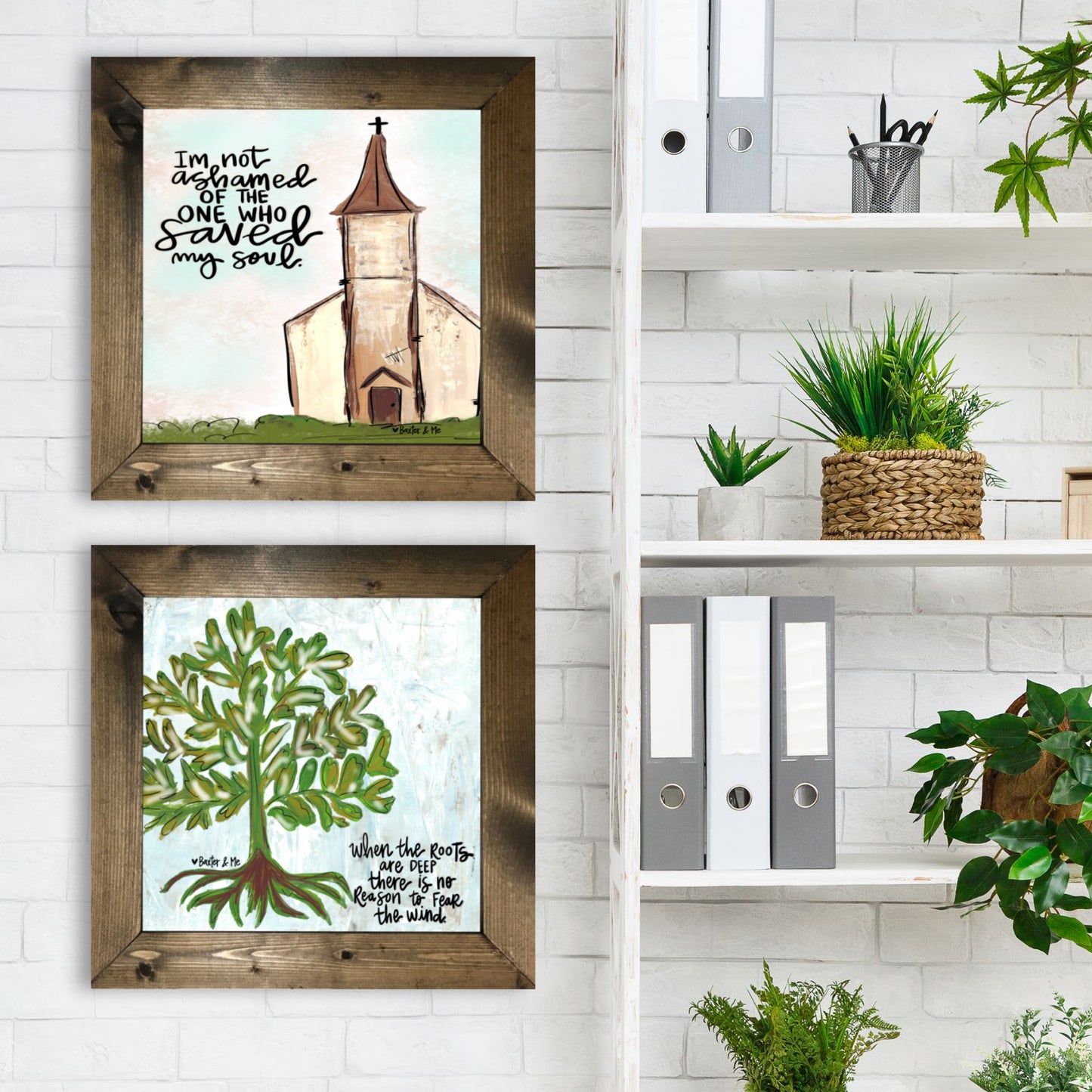 I'm Not Ashamed Framed Art