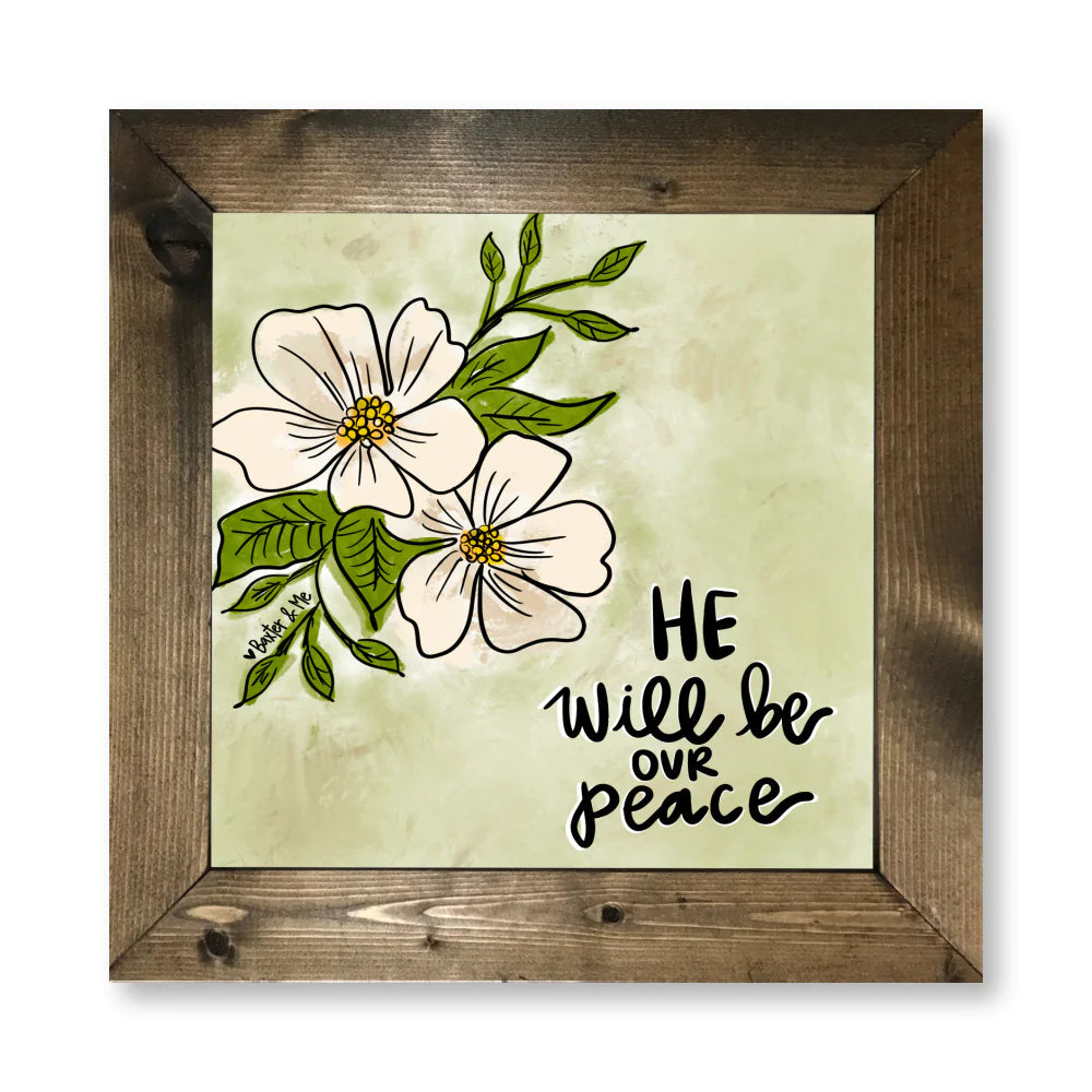 Our Peace Framed Art
