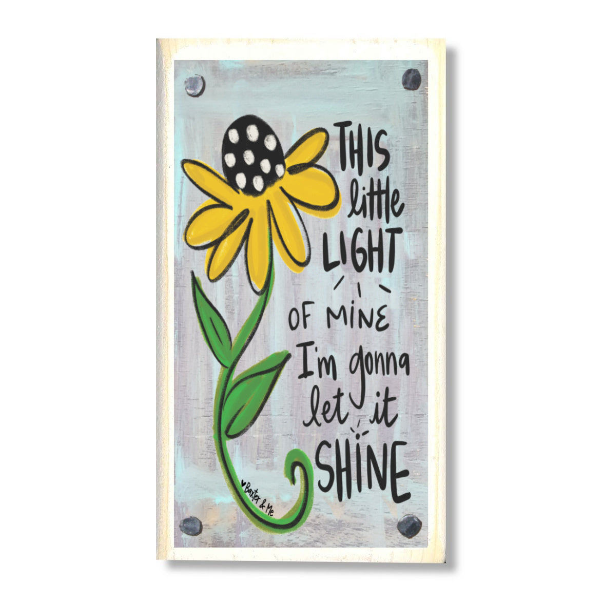 Little Light of Mine Happy Block