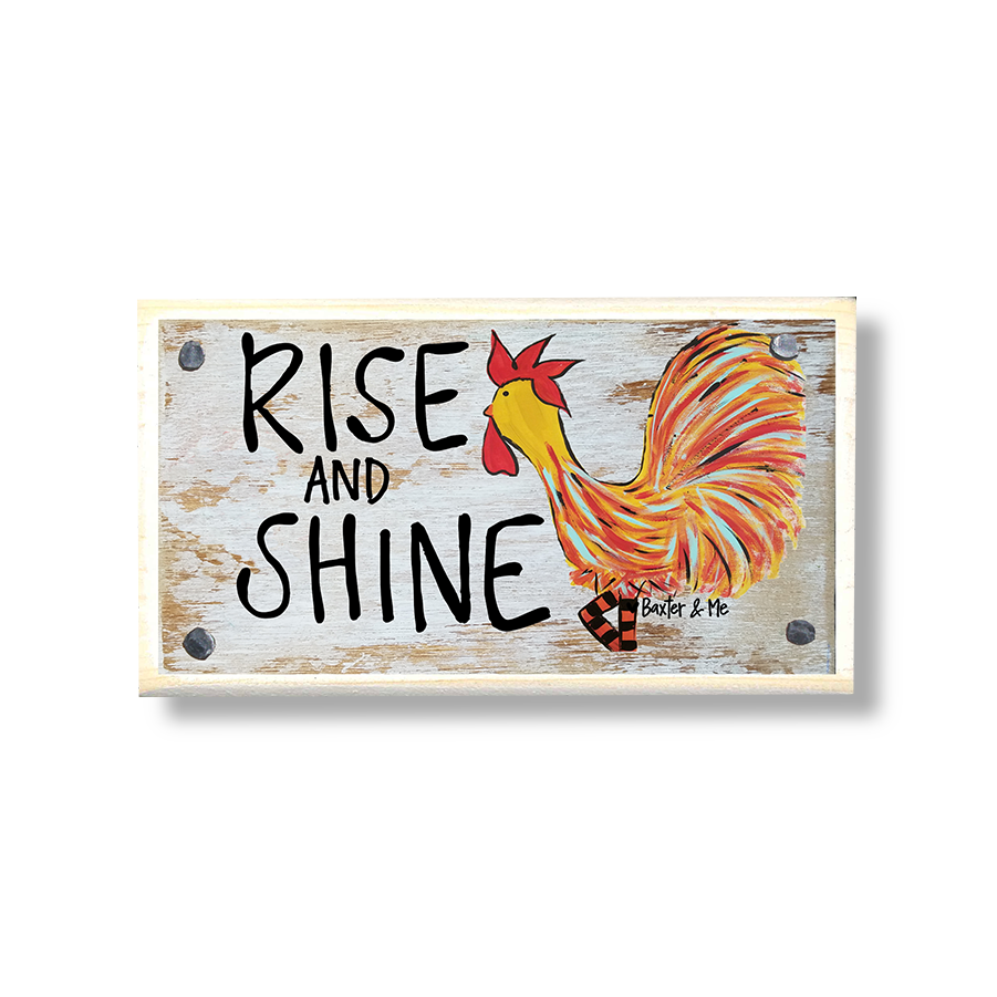 Rise & Shine Happy Block