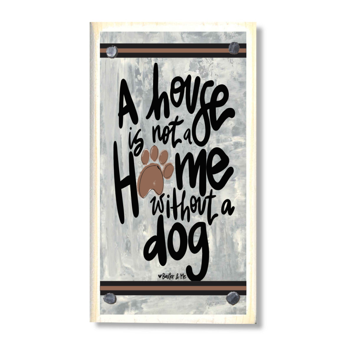 Dog Home Happy Block