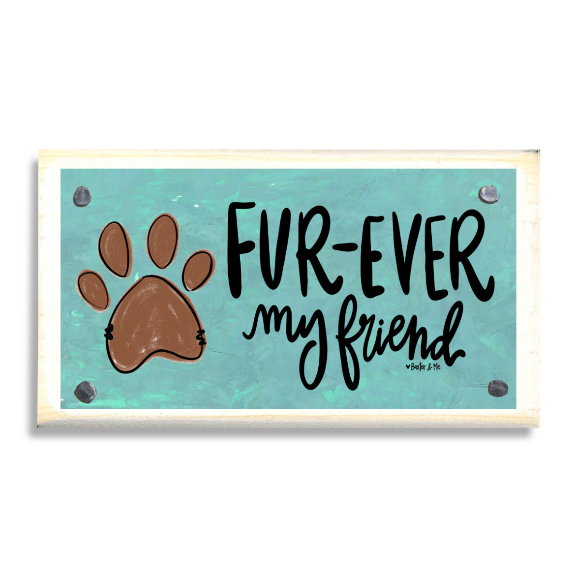 Furever Friend Happy Block