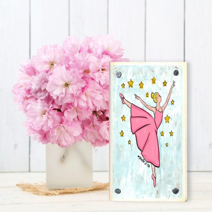 Ballerina Happy Block