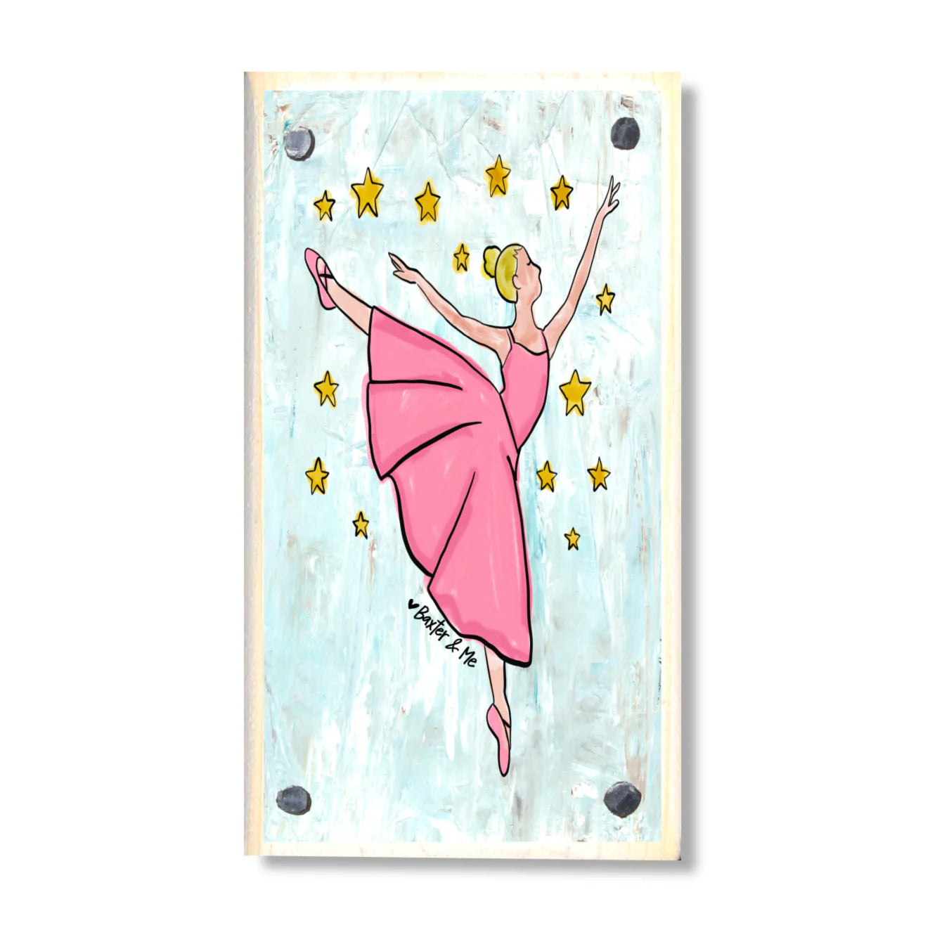 Ballerina Happy Block